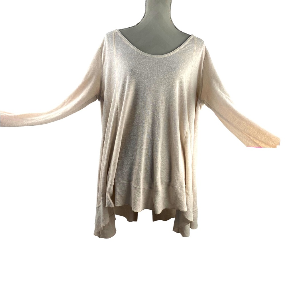 Free People North Shore Thermal Top Oat Small